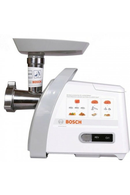 Мясорубка Bosch MFW 66020 (белый/серый) 2
