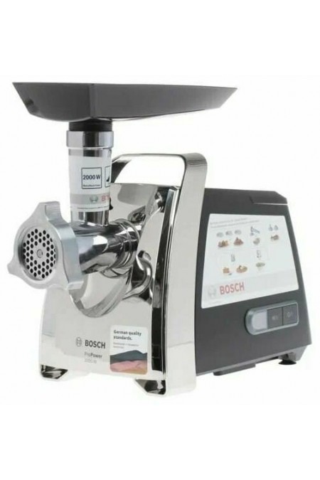 Мясорубка Bosch MFW 67440 (черный/серебристый) 1