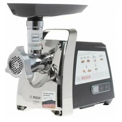 Мясорубка Bosch MFW 67440 (черный/серебристый) 9