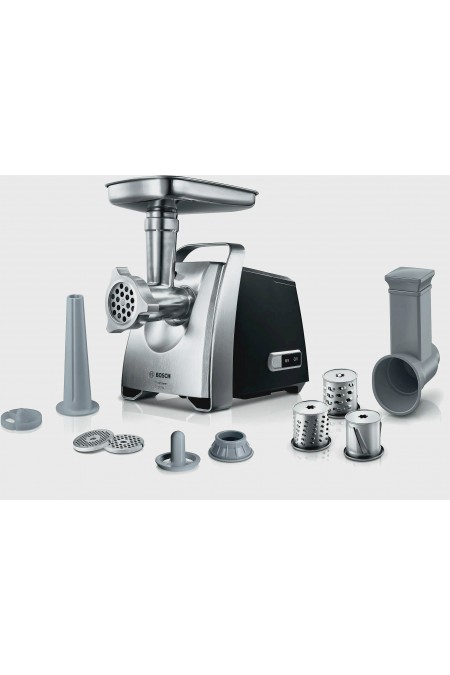 Мясорубка Bosch MFW 68640 (черный/серебристый) 1