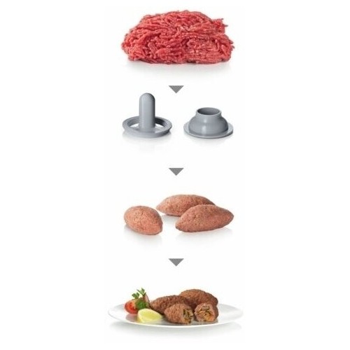 Мясорубка Bosch MFW 68640 (черный/серебристый) 7