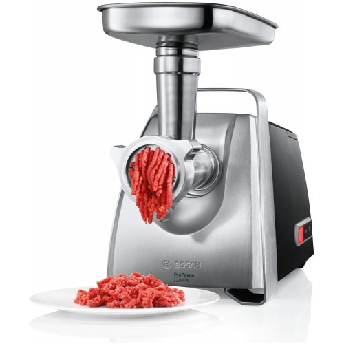 Мясорубка Bosch MFW 68660 (черный/серебристый) 6