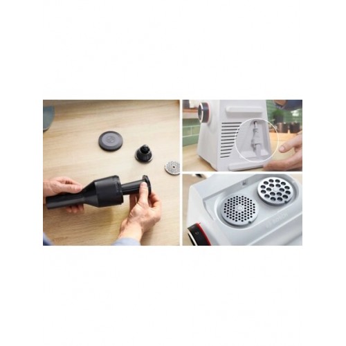 Мясорубка Bosch MFWS609W (белый/черный) 2