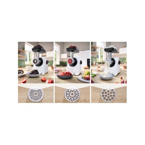 Мясорубка Bosch MFWS609W (белый/черный) 4