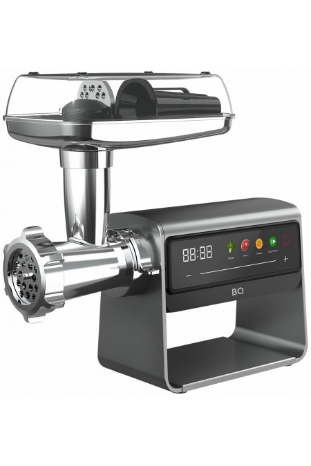 Мясорубка BQ MG2007 PREMIUM (черный/серебристый) 