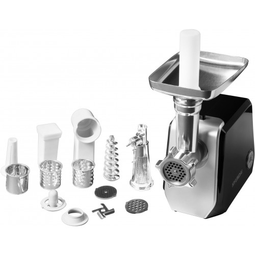 Мясорубка Hyundai HY-MG4422 (черный/серебристый) 3