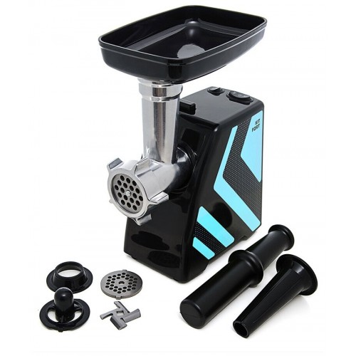 Мясорубка Kitfort KT-2101-1 (черный/голубой) 1