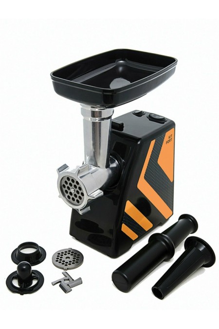 Мясорубка Kitfort KT-2101-3 (черный/оранжевый) 
