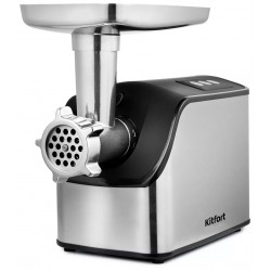 Мясорубка Kitfort KT-2103 (черный/серебристый)