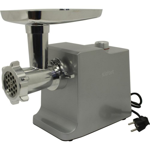 Мясорубка Kitfort KT-2108 (серебристый) 5