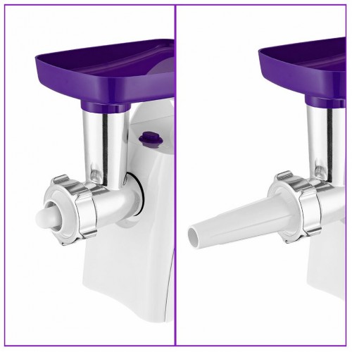 Мясорубка Kitfort КТ-2112-1 (белый/синий) 3