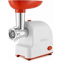 Мясорубка Kitfort КТ-2113-3 (белый/красный)