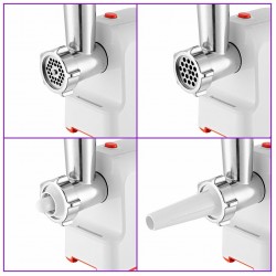 Мясорубка Kitfort КТ-2113-3 (белый/красный)