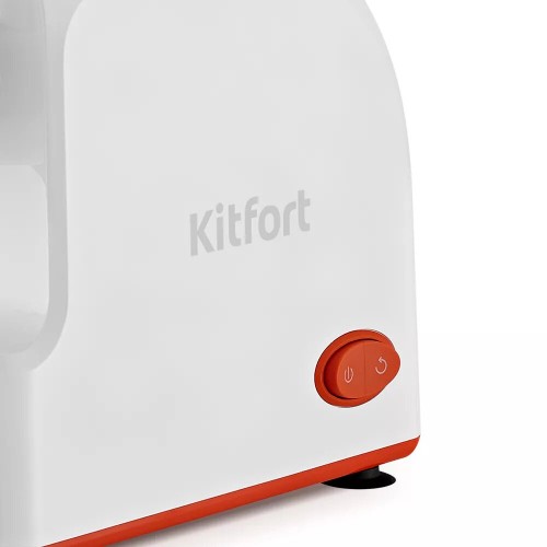 Мясорубка Kitfort КТ-2113-3 (белый/красный) 5