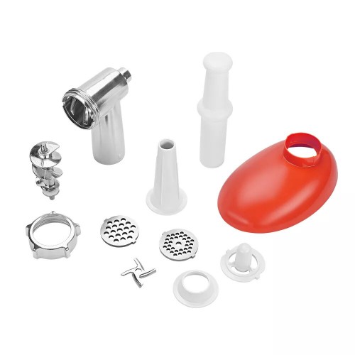 Мясорубка Kitfort КТ-2113-3 (белый/красный) 7