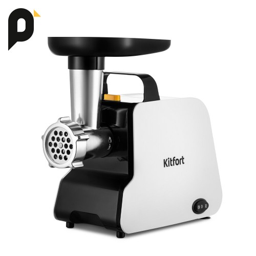 Мясорубка Kitfort КТ-2117 (белый/черный) 