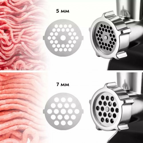 Мясорубка Kitfort КТ-2117 (белый/черный) 8