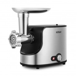 Мясорубка Kitfort КТ-2133 (серебристый/черный)