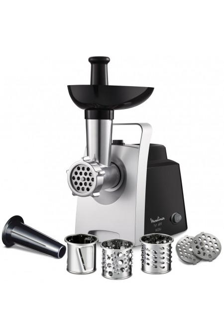 Мясорубка Moulinex HV1 ME108832 (черный/серебристый) 1