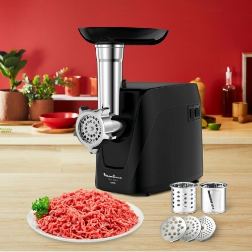 Мясорубка Moulinex HV1 ME112832 (черный) 7