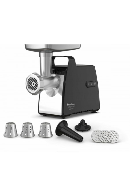 Мясорубка Moulinex ME558810 (черный/серый) 