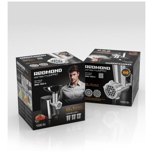Мясорубка REDMOND RMG-1223-6 (черный) 7