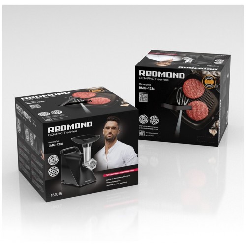 Мясорубка REDMOND RMG-1236 (черный) 7