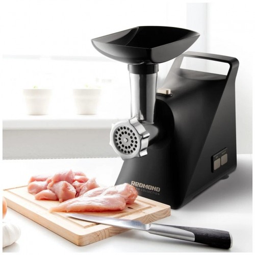 Мясорубка REDMOND RMG-1244-6 (черный/шампань) 3
