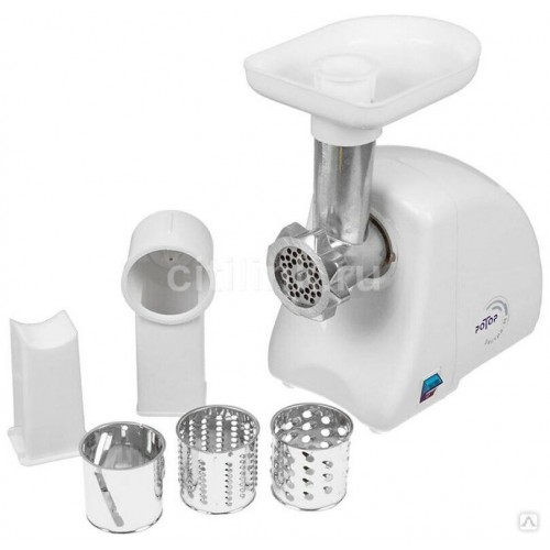 Мясорубка Ротор Альфа ЭМШ 35/250-3 (белый) 4