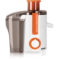 Соковыжималка BBK JC060-H11 (белый/оранжевый)