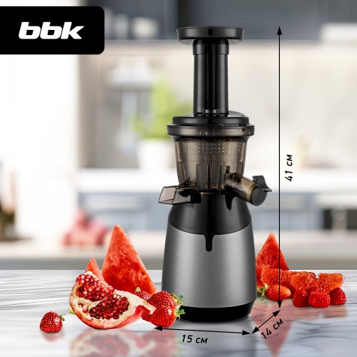 Соковыжималка BBK JCS100 (черный/серый) 4
