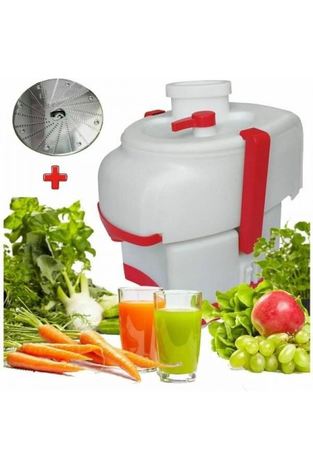 Соковыжималка БелОМО Asaloda 0765-04 (белый/красный) 4