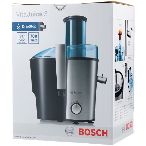 Соковыжималка Bosch MES3500 (серебристый) 4