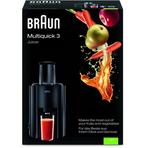 Соковыжималка Braun Multiquick 3 J300 (черный) 9