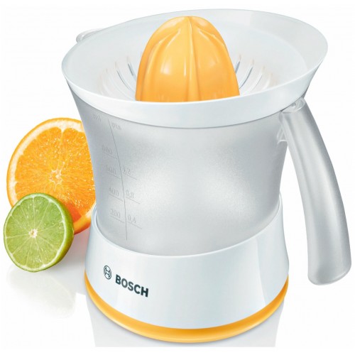Соковыжималка для цитрусовых Bosch MCP3500N (белый/желтый) 4
