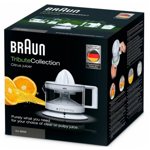 Соковыжималка для цитрусовых Braun CJ3000 (белый) 3