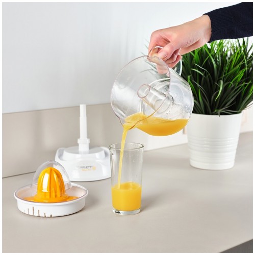 Соковыжималка для цитрусовых Scarlett SC-JE50C02 (белый/желтый) 2