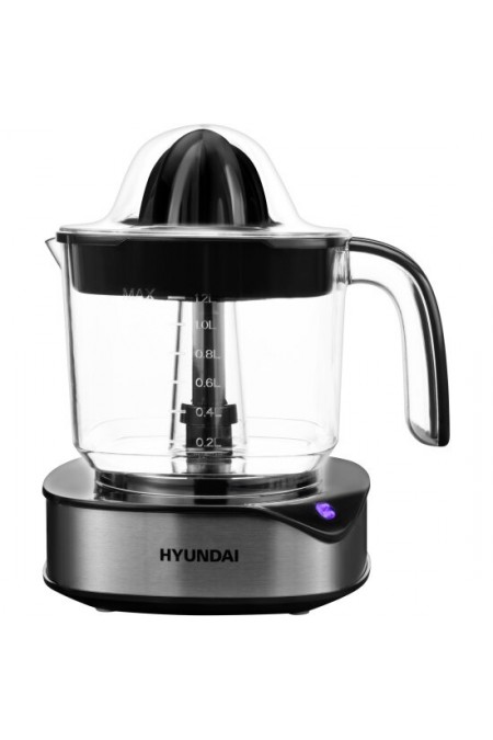 Соковыжималка Hyundai HY-JC4123 (черный/серебристый) 