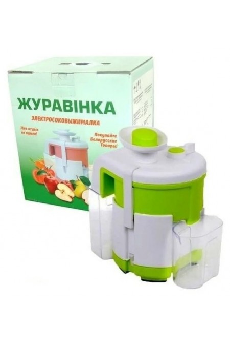 Соковыжималка Журавинка СВСП-303 (белый/зеленый) 6