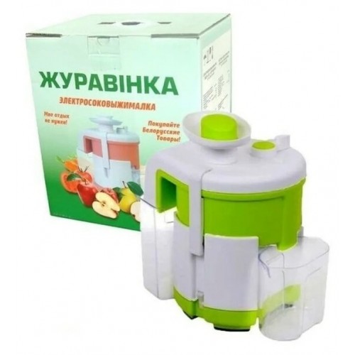 Соковыжималка Журавинка СВСП-303 (белый/зеленый) 6