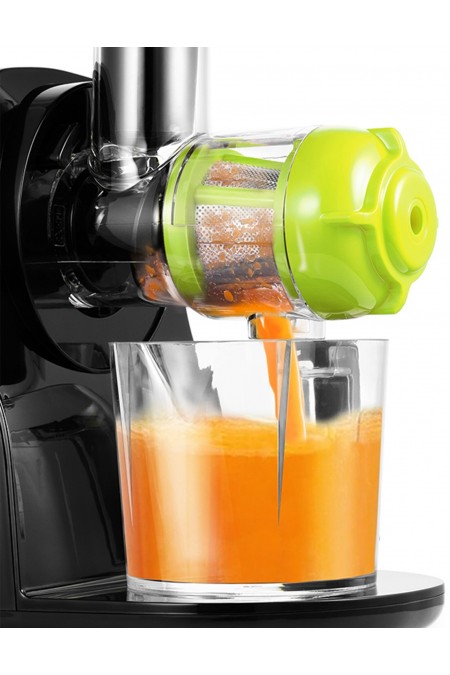 Соковыжималка Kitfort KT-1111-1 (черный/зеленый) 2