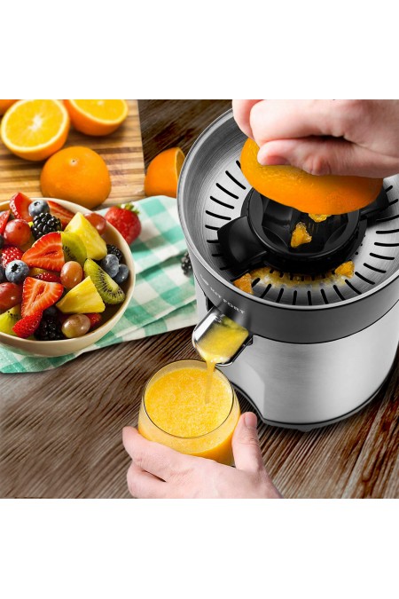 Соковыжималка Kitfort KT-1113 (серебристый) 5