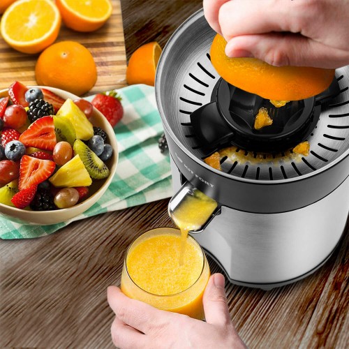 Соковыжималка Kitfort KT-1113 (серебристый) 5