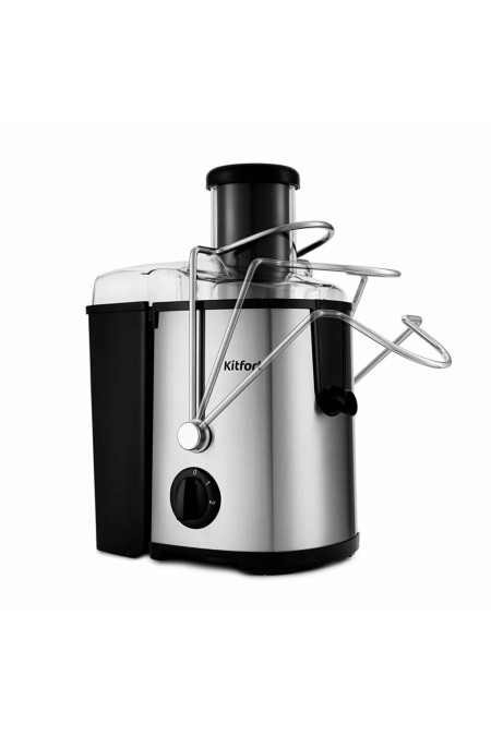 Соковыжималка Kitfort KT-1116 (нержавеющая сталь) 