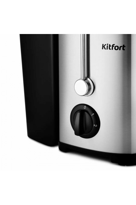 Соковыжималка Kitfort KT-1116 (нержавеющая сталь) 4