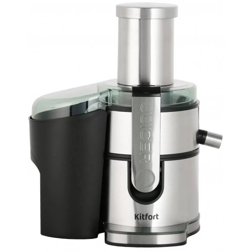 Соковыжималка Kitfort КТ-1120 (серебристый/черный) 1
