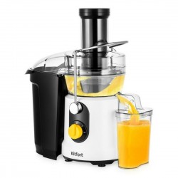 Соковыжималка Kitfort КТ-1145 (белый/черный)