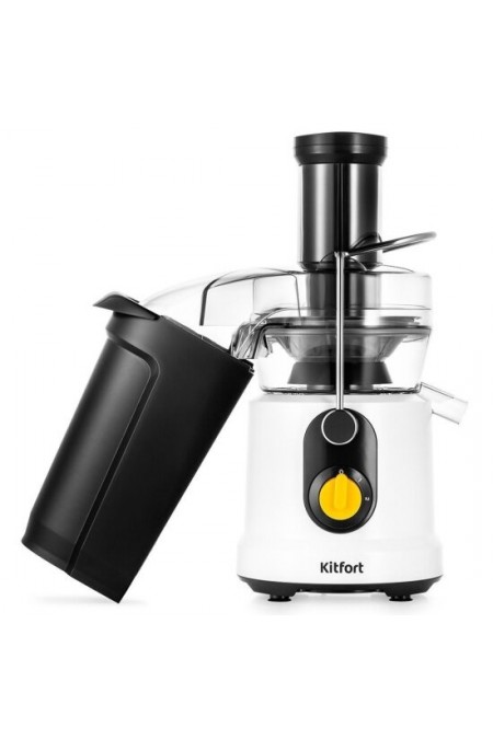 Соковыжималка Kitfort КТ-1145 (белый/черный) 5