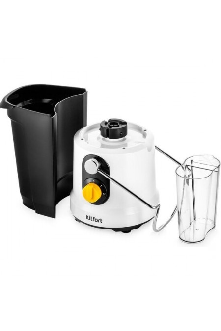 Соковыжималка Kitfort КТ-1145 (белый/черный) 6