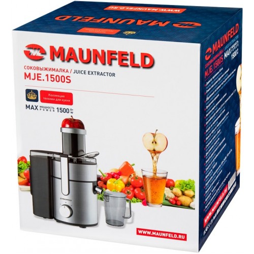 Соковыжималка Maunfeld MJE.1500S (серебристый) 7